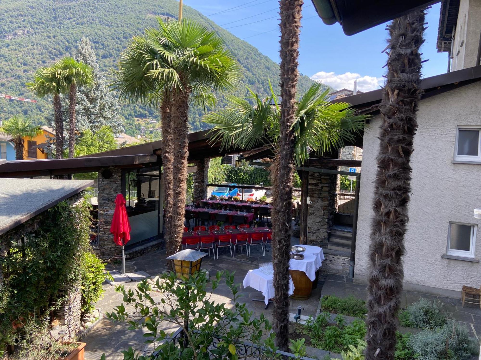 Albergo Pensione San Giorgio Losone Exterior foto